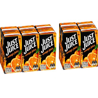 Just Orange Juice Tetrapack-8x1L02